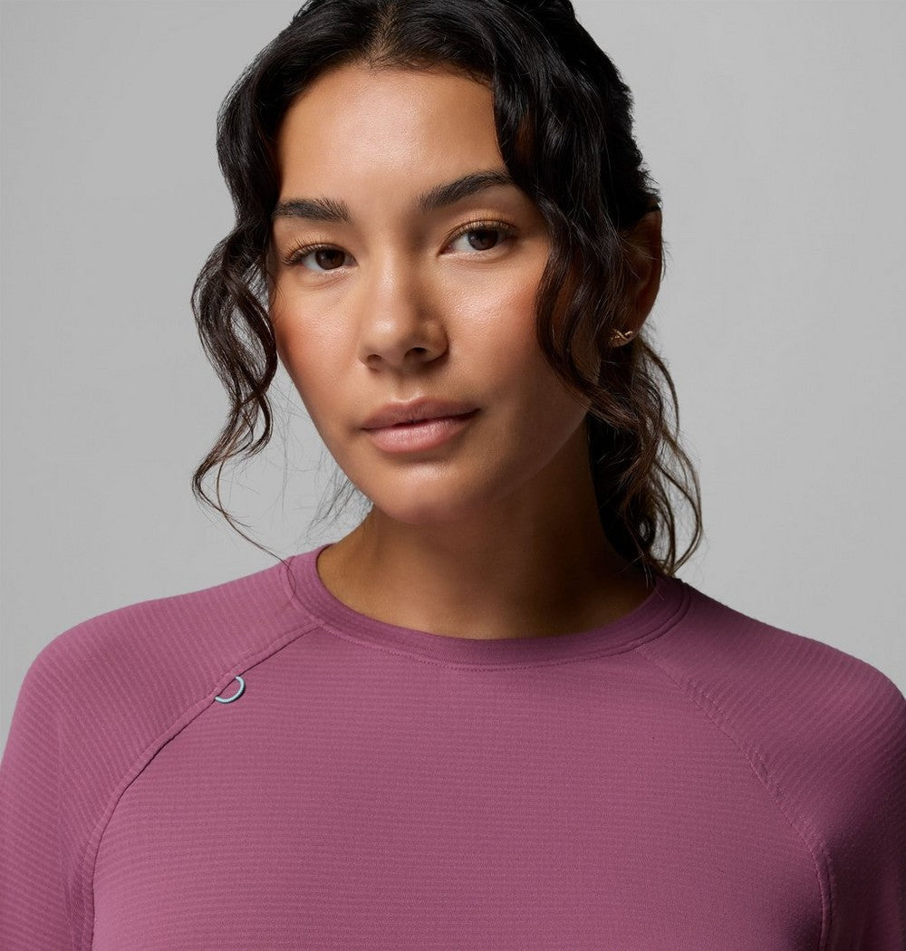 Women's UPF 50 Long Sleeve Crew - Gray