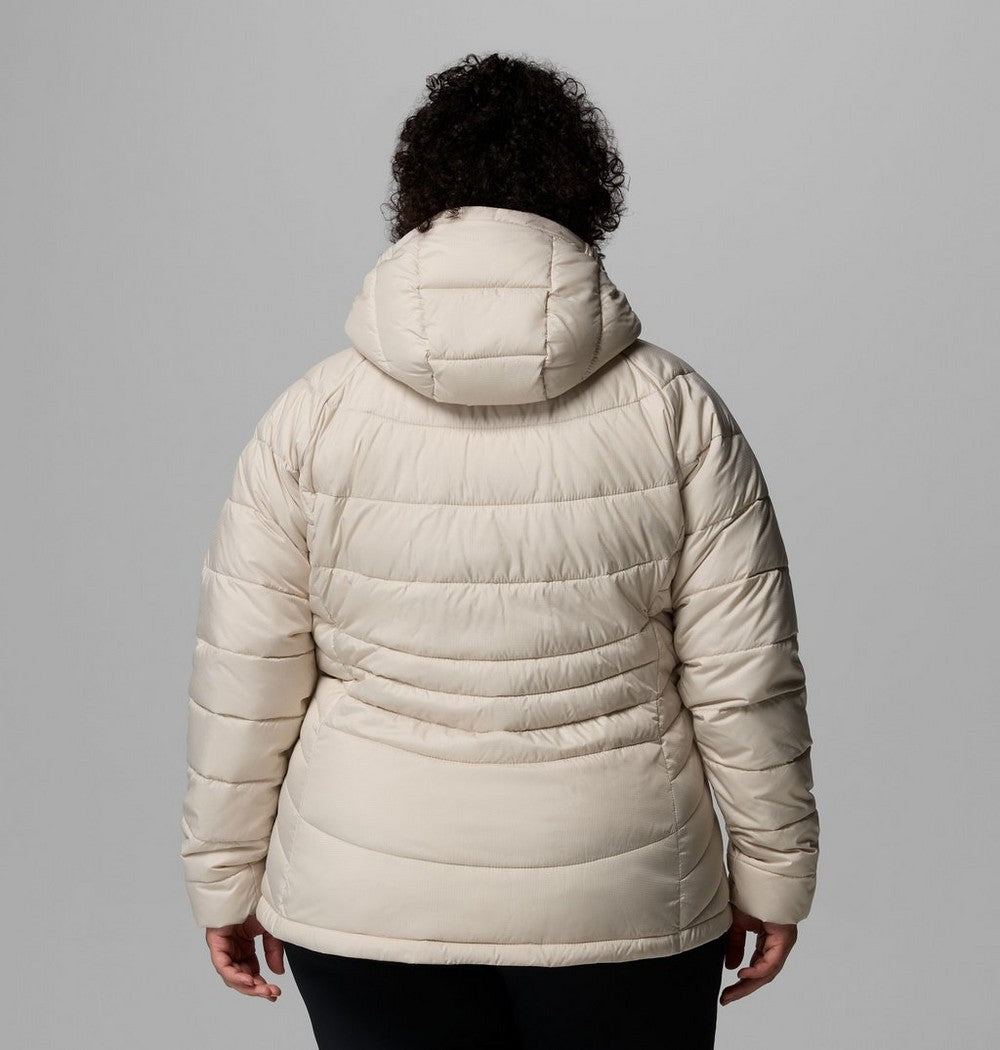 Women's Plus Size Insulated Hooded Jacket - Blue