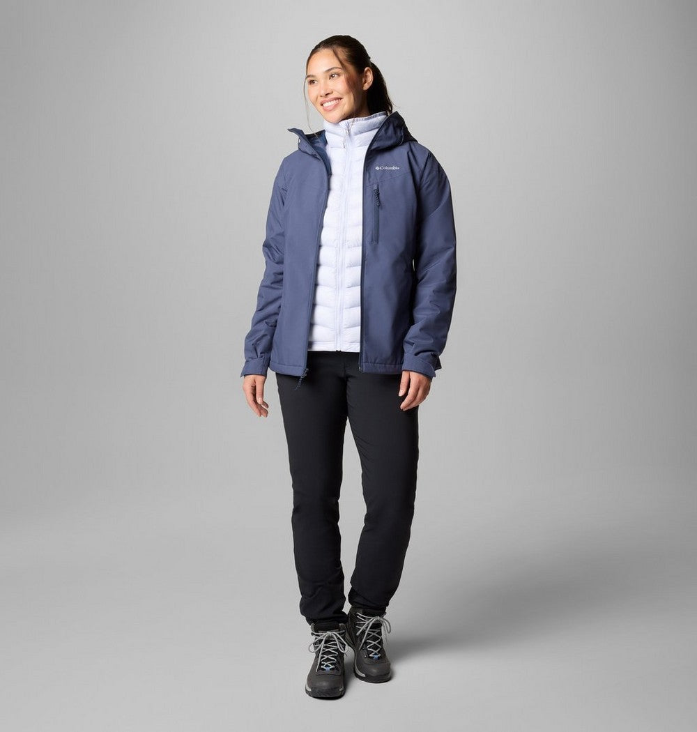 Women's 3-In-1 Waterproof Jacket - Brown