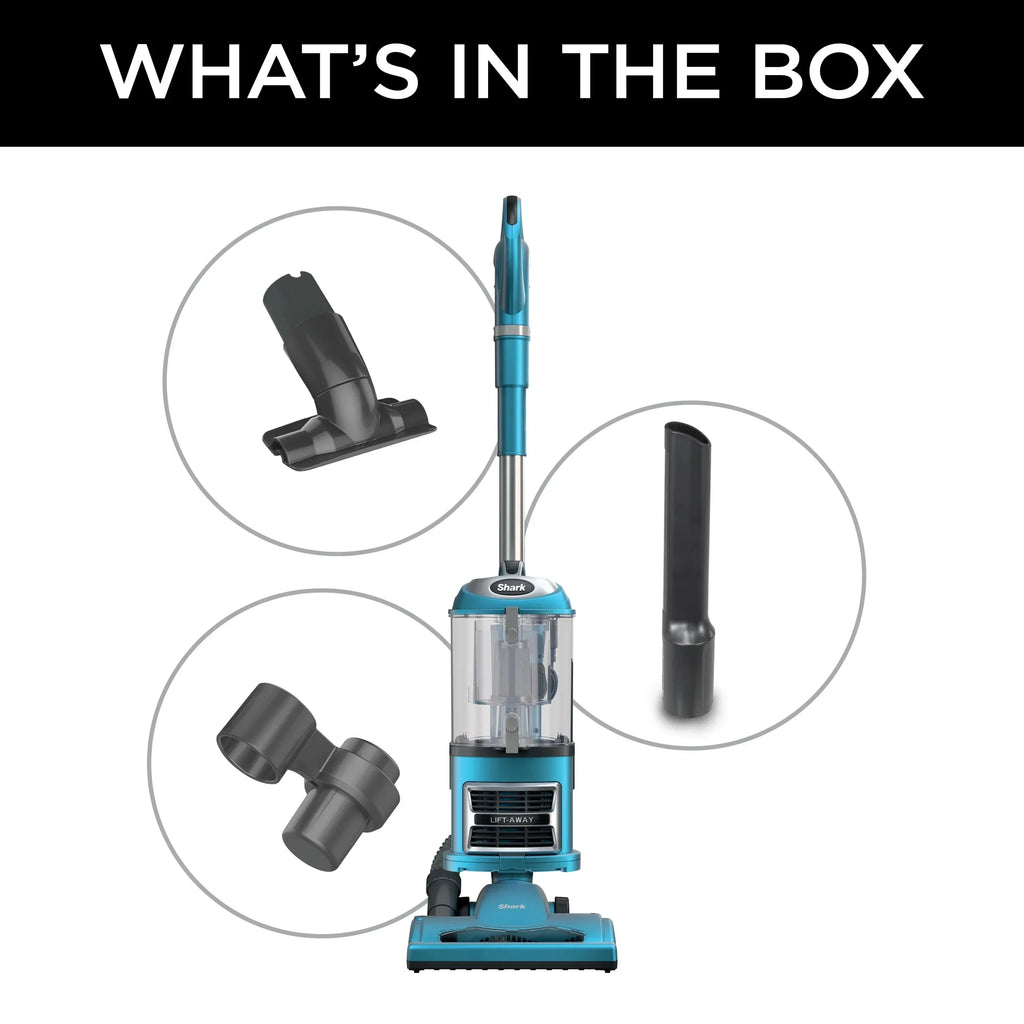 Shark Navigator Lift-Away Upright Vacuum, Bagless, Blue - NV380