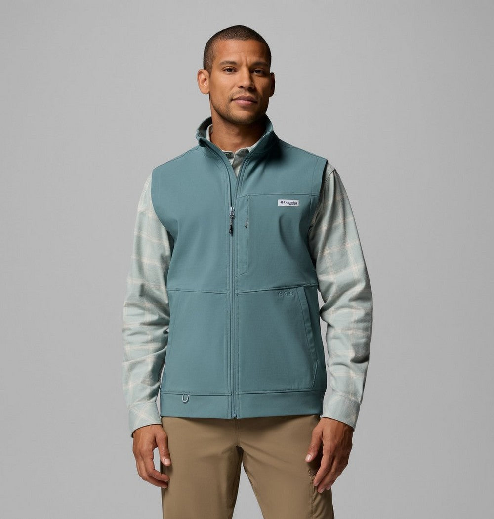Men's Water-Repellent Stretch Vest - Gray