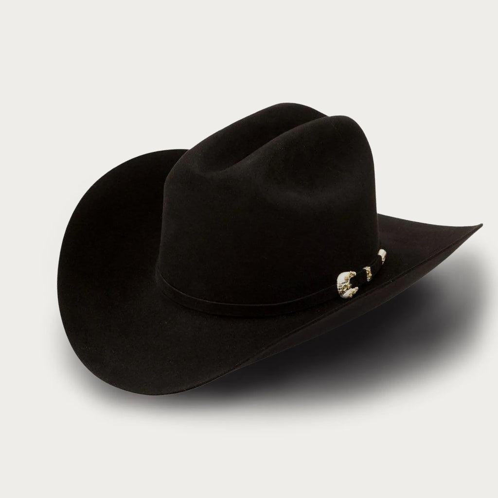 Imperial 1000X Beaver Felt Cowboy Hat-Black
