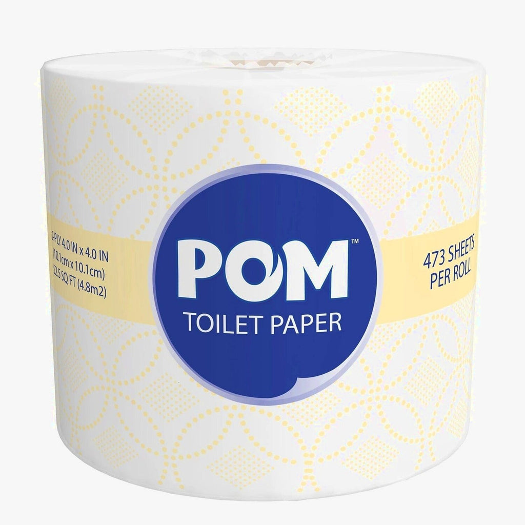 American Standart 2-Ply Bath Tissue, 45 Rolls
