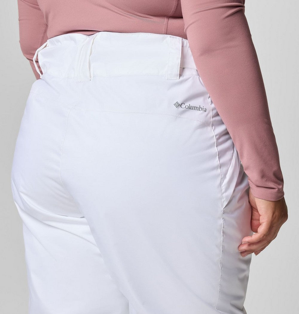 Women's Plus Size Insulated Snow Pants - White