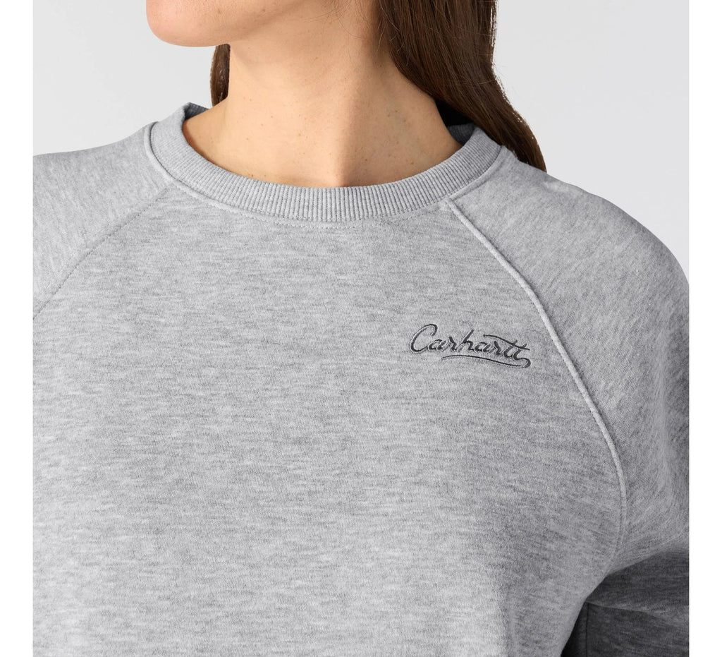 Women's Fleece Crewneck Sweatshirt - Eggshell