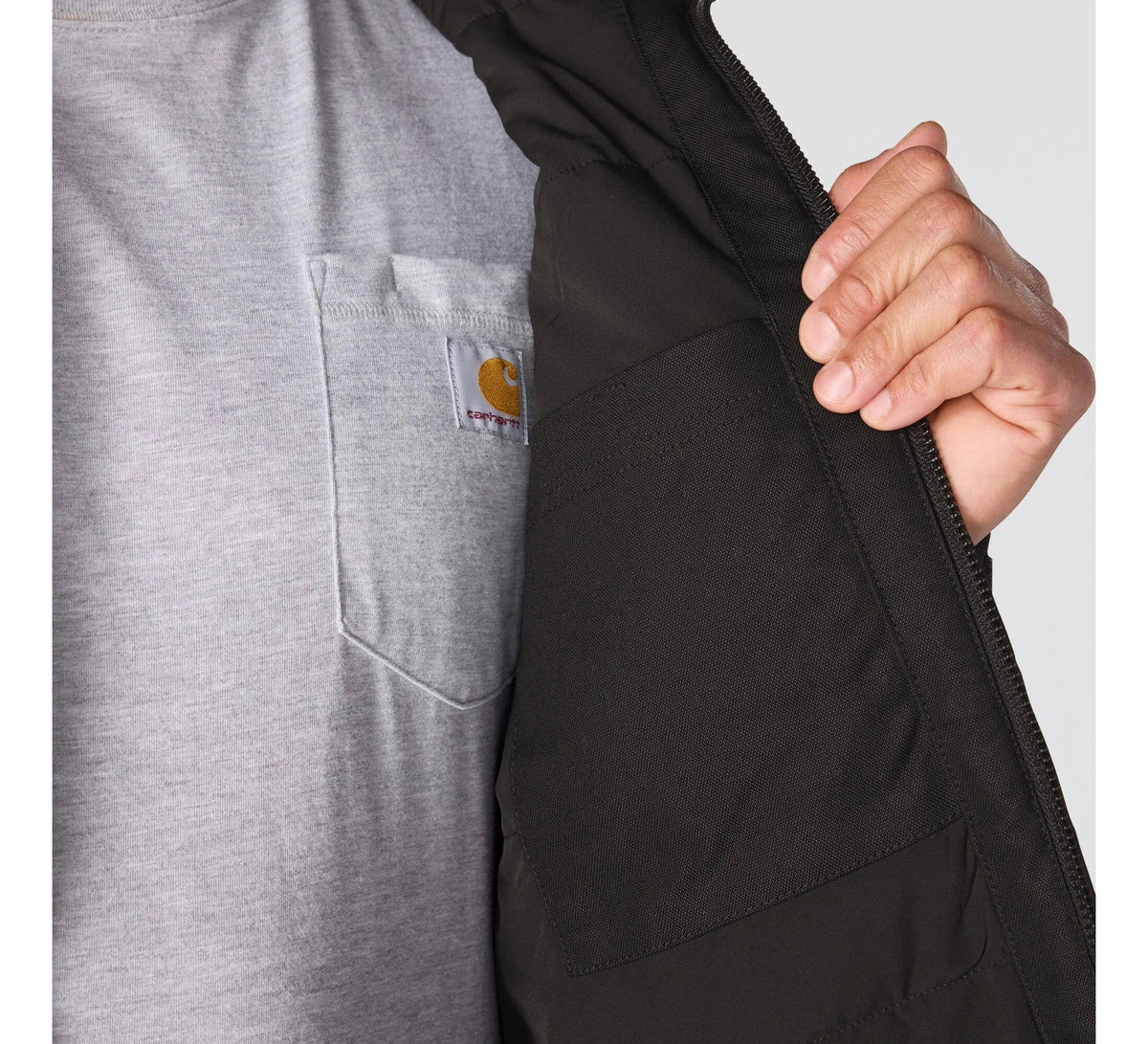 Men's Insulated Stretch Work Jacket - Olive