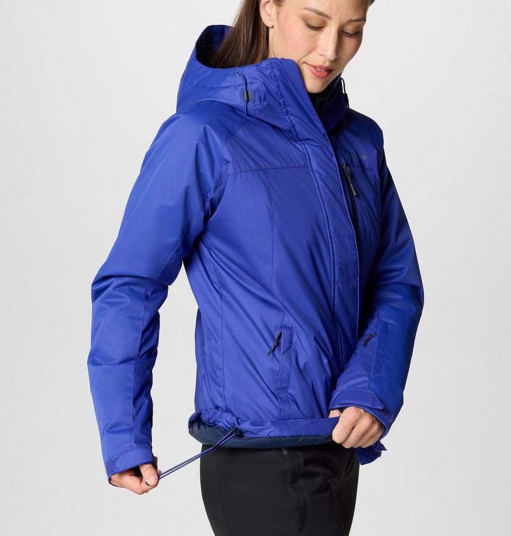 Women's Insulated Ski Jacket - Blue