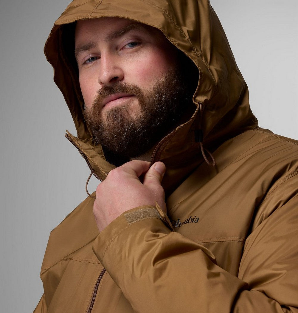 Men's Big Water-Resistant Sherpa-Lined Jacket