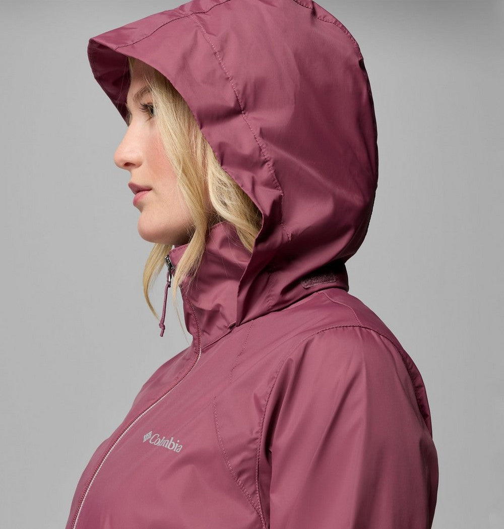 Women's Packable Water-Repellent Jacket - Blue
