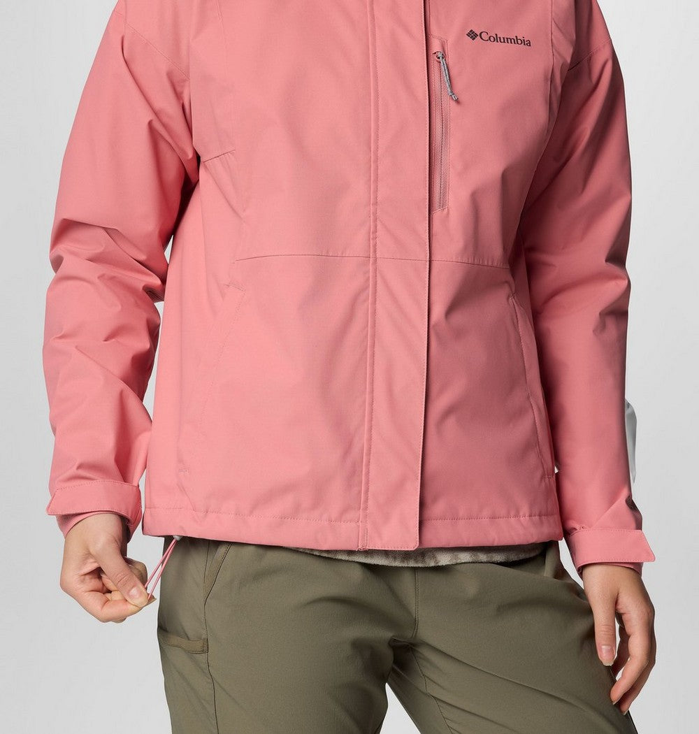 Women's Waterproof Rain Jacket - Coral