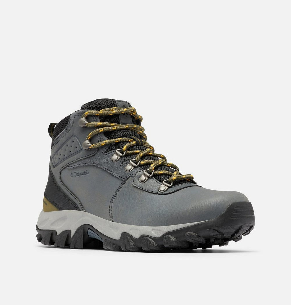 Men's Wide Waterproof Hiking Boot - Tan Blue