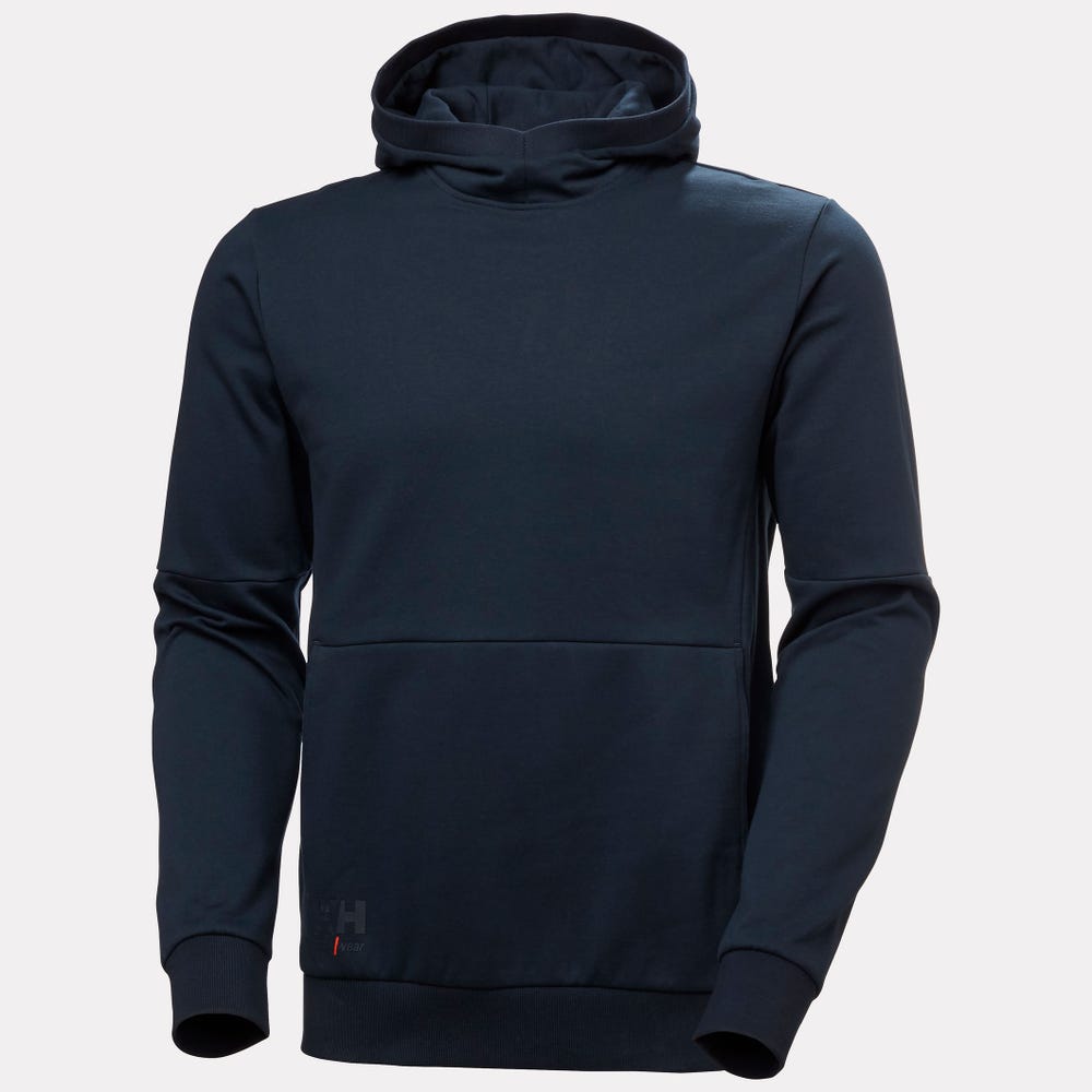 Men's Full-Zip Work Hoodie - Navy