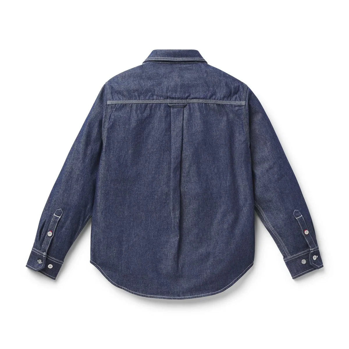 Women's Cotton Denim Work Shirt - Dark Indigo