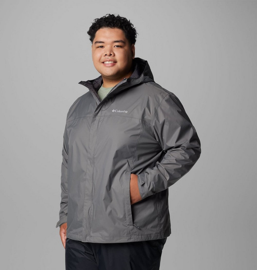 Men's Big Seam-Sealed Rain Jacket - Blue