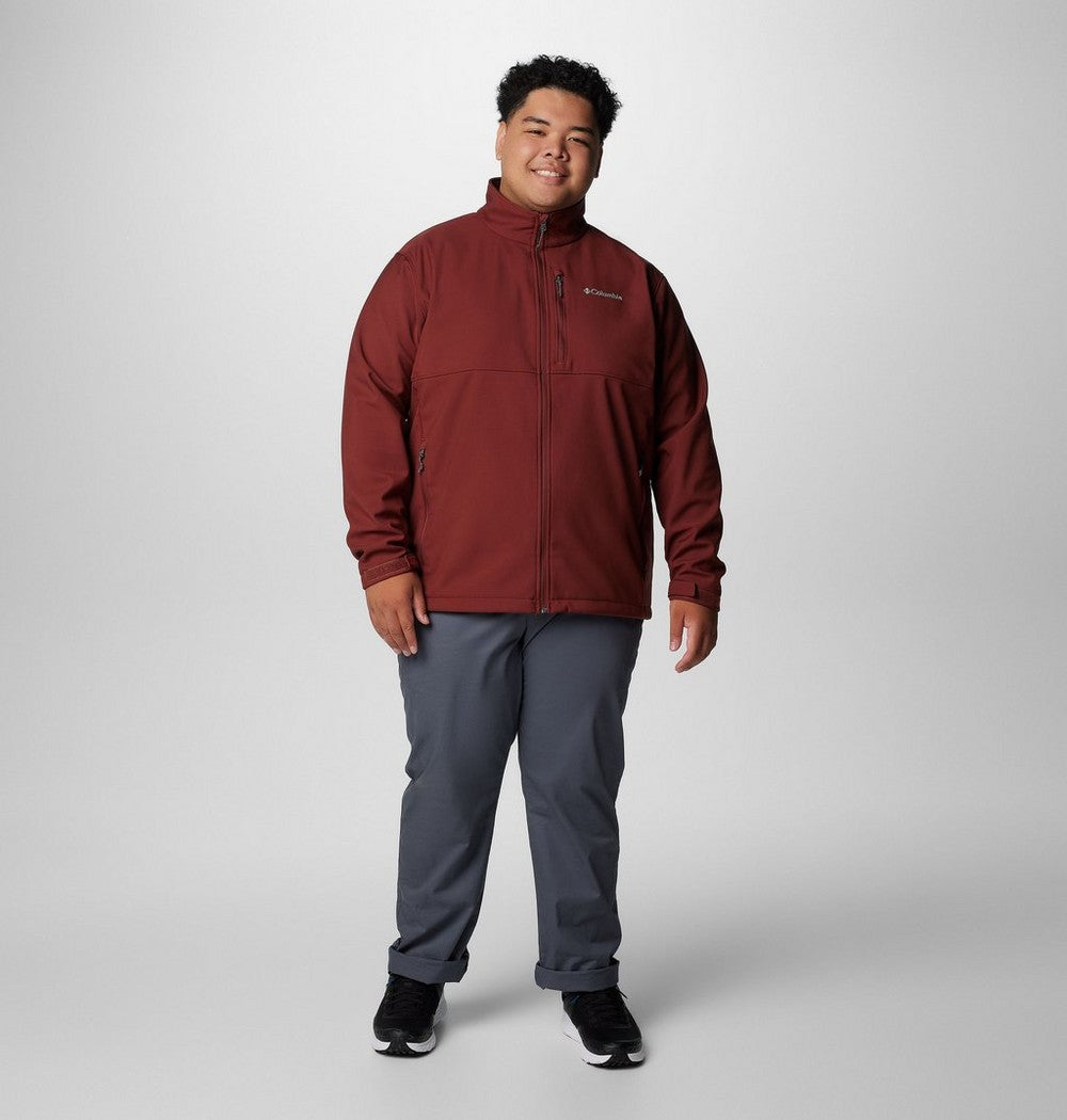 Men's Big Softshell Jacket - Grey