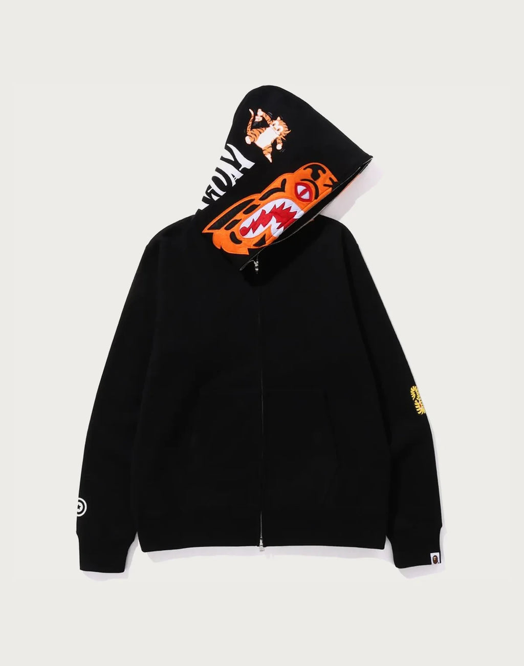 Men's Cotton Full-Zip Hoodie - Pink