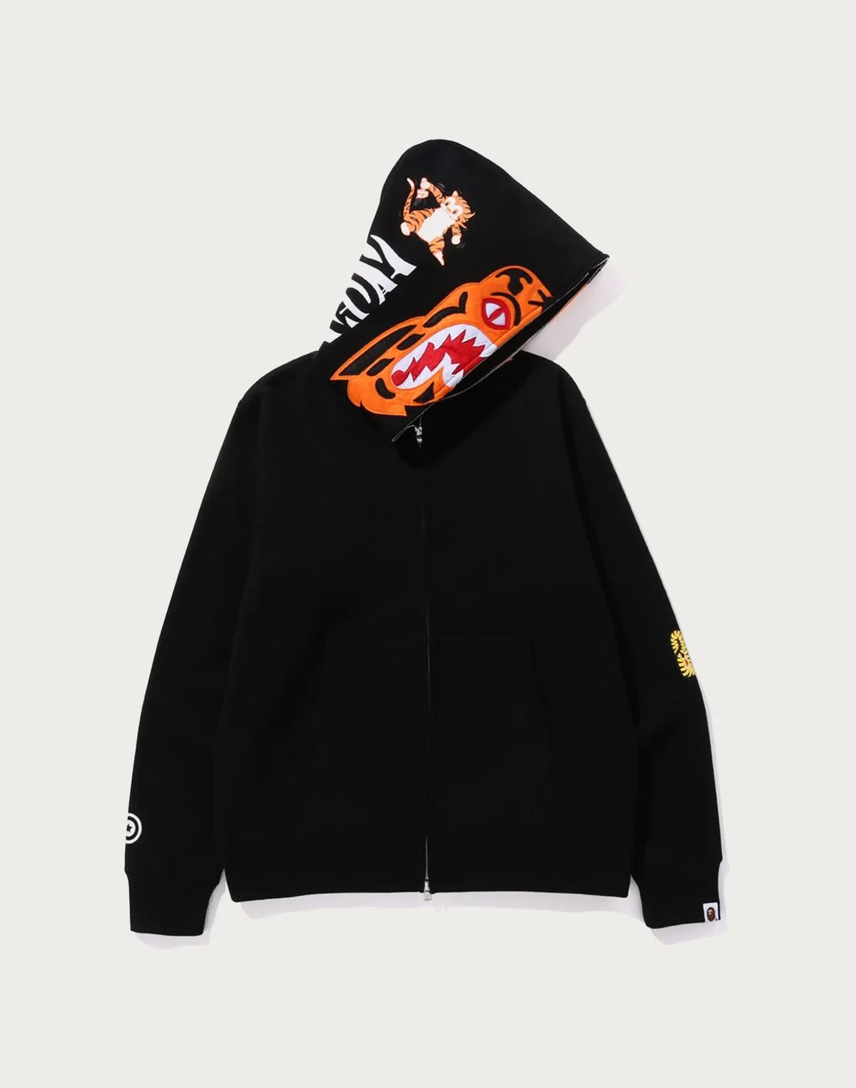 Men's Cotton Full-Zip Hoodie - Pink