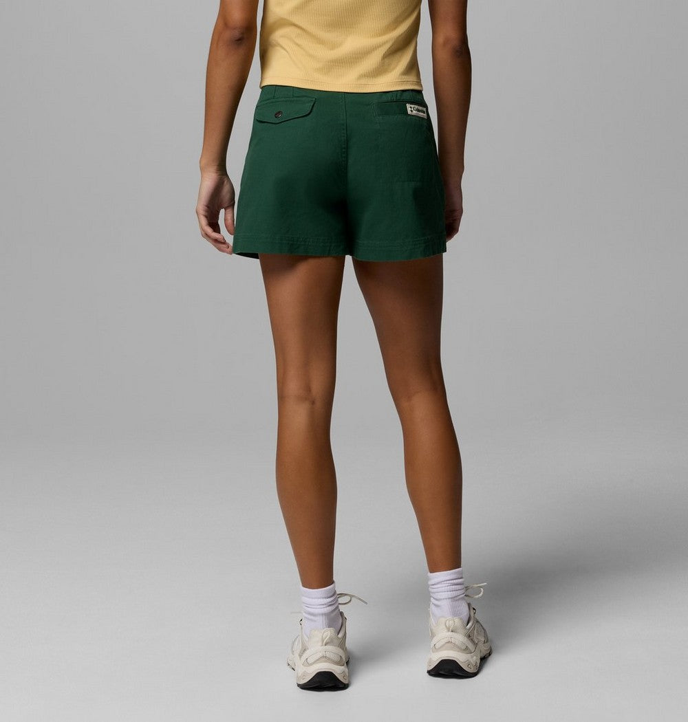 Women's High-Rise Stretch Twill Shorts - Beige