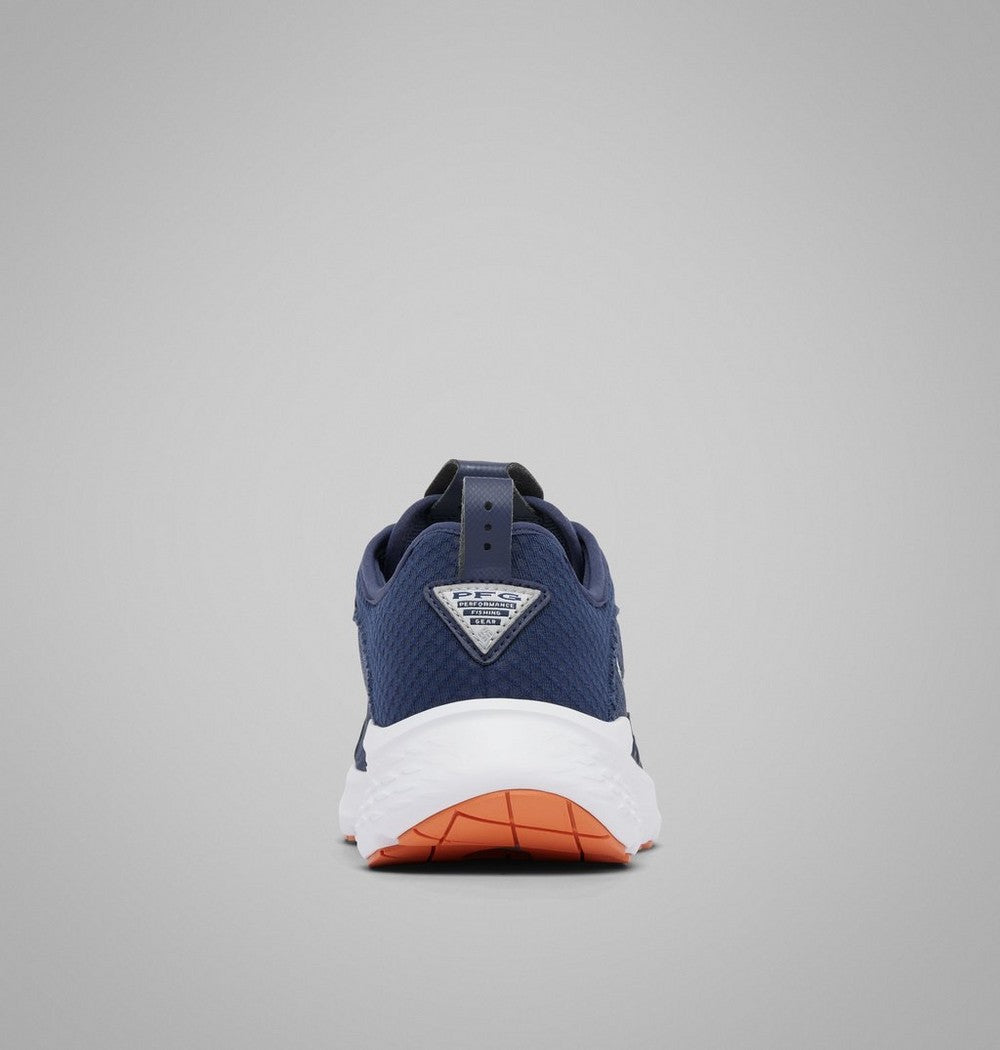 Men's Fishing Deck Shoe - Blue Red