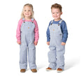 Toddler Stripe Cotton Twill Bib Overalls