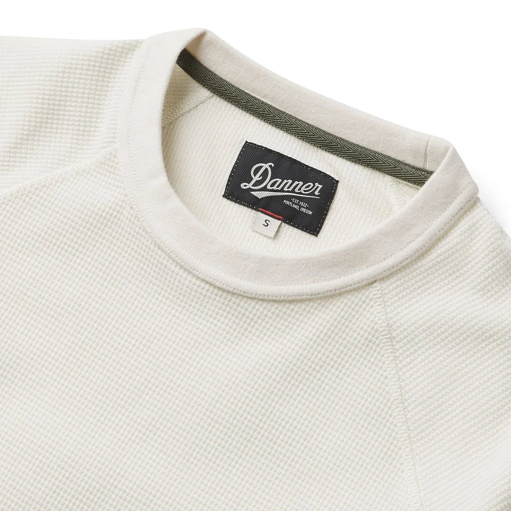 Waffle Knit Long Sleeve T-Shirt - Turtledove