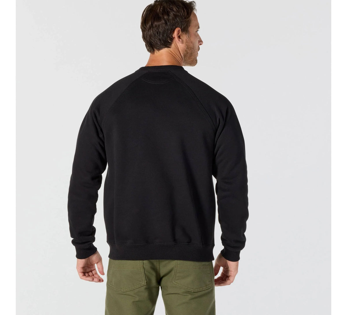 Men's Heavyweight Fleece Crewneck Sweatshirt - Green
