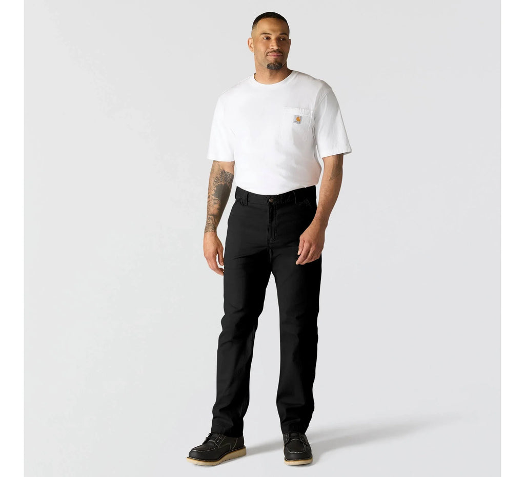 Men's Stretch Canvas Work Pants - Black