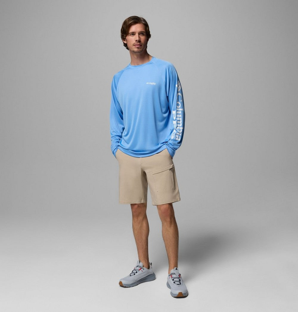 Men's Stretch Fishing Shorts - Tan