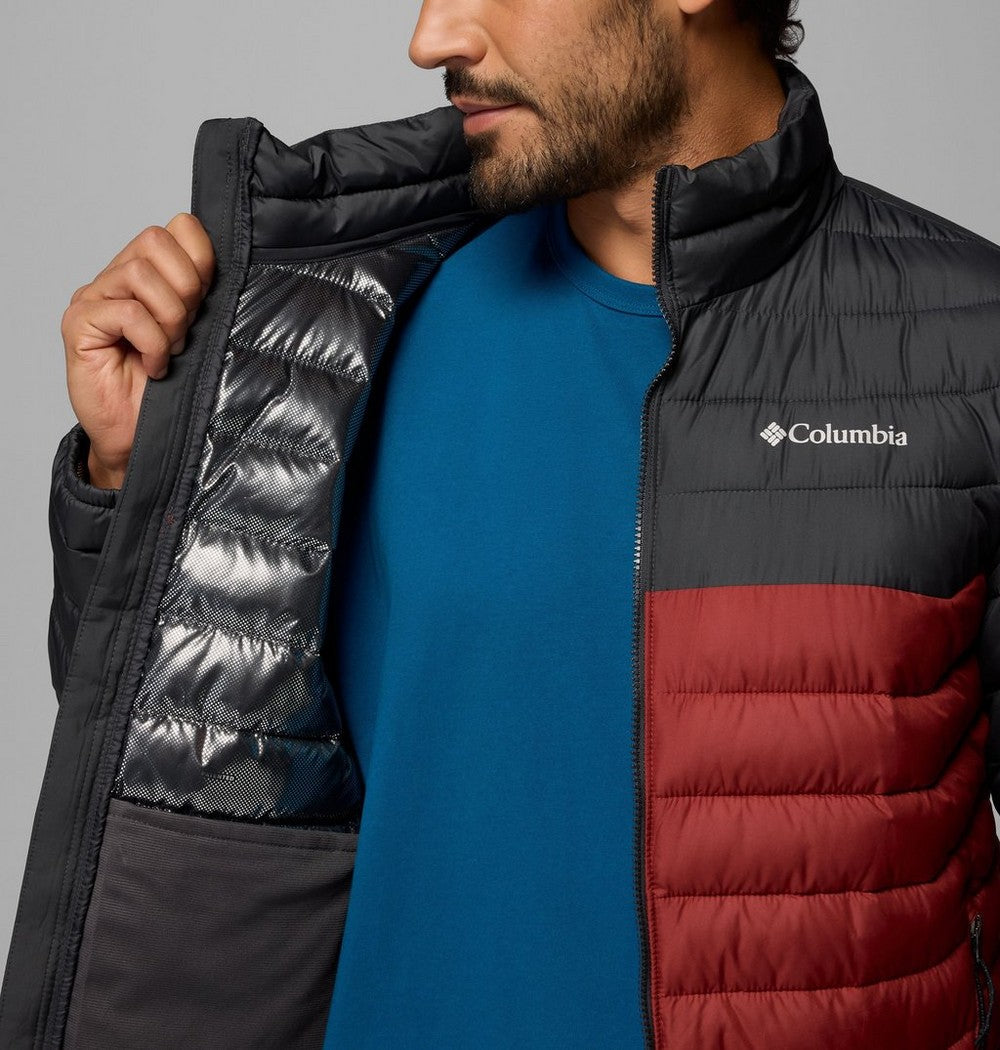 Men's Insulated Puffer Jacket - Red