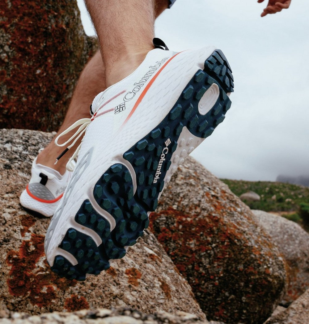 Men's Trail Running Shoe - Red Blue
