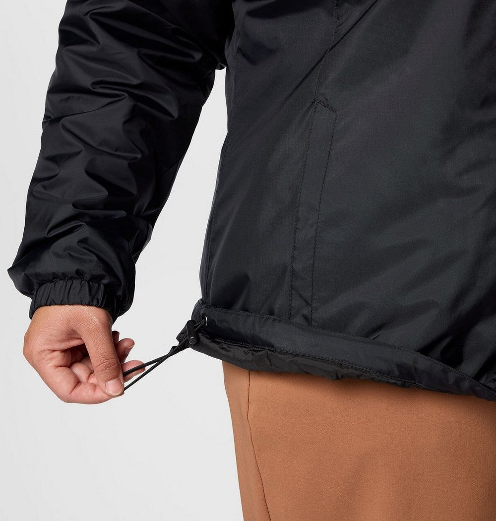 Women's Sherpa-Lined Rain Jacket - Green