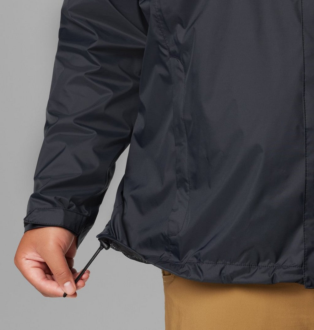 Men's Big Seam-Sealed Rain Jacket - Blue