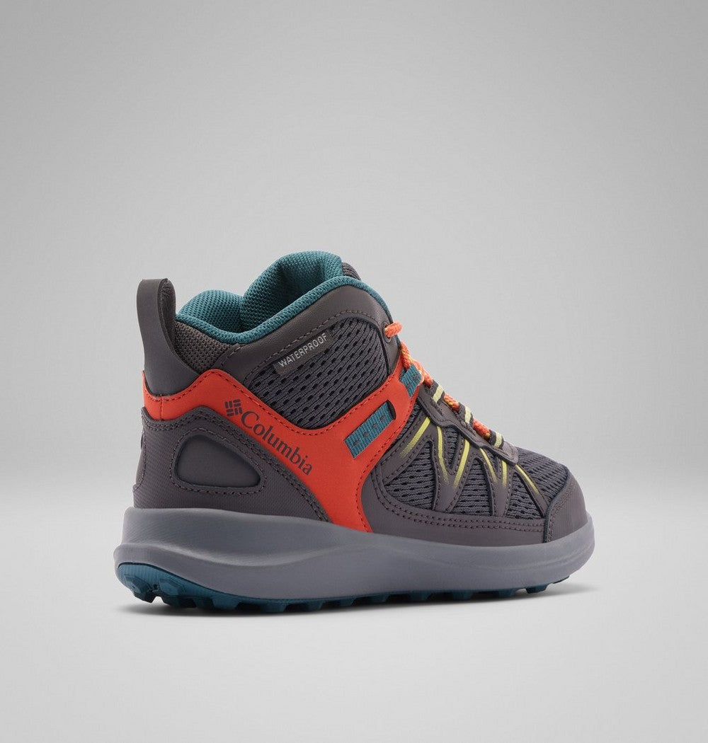 Kids' Waterproof Mid Hiking Shoe - Blue