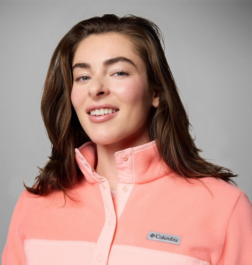 Women's Half-Snap Fleece Pullover - Navy