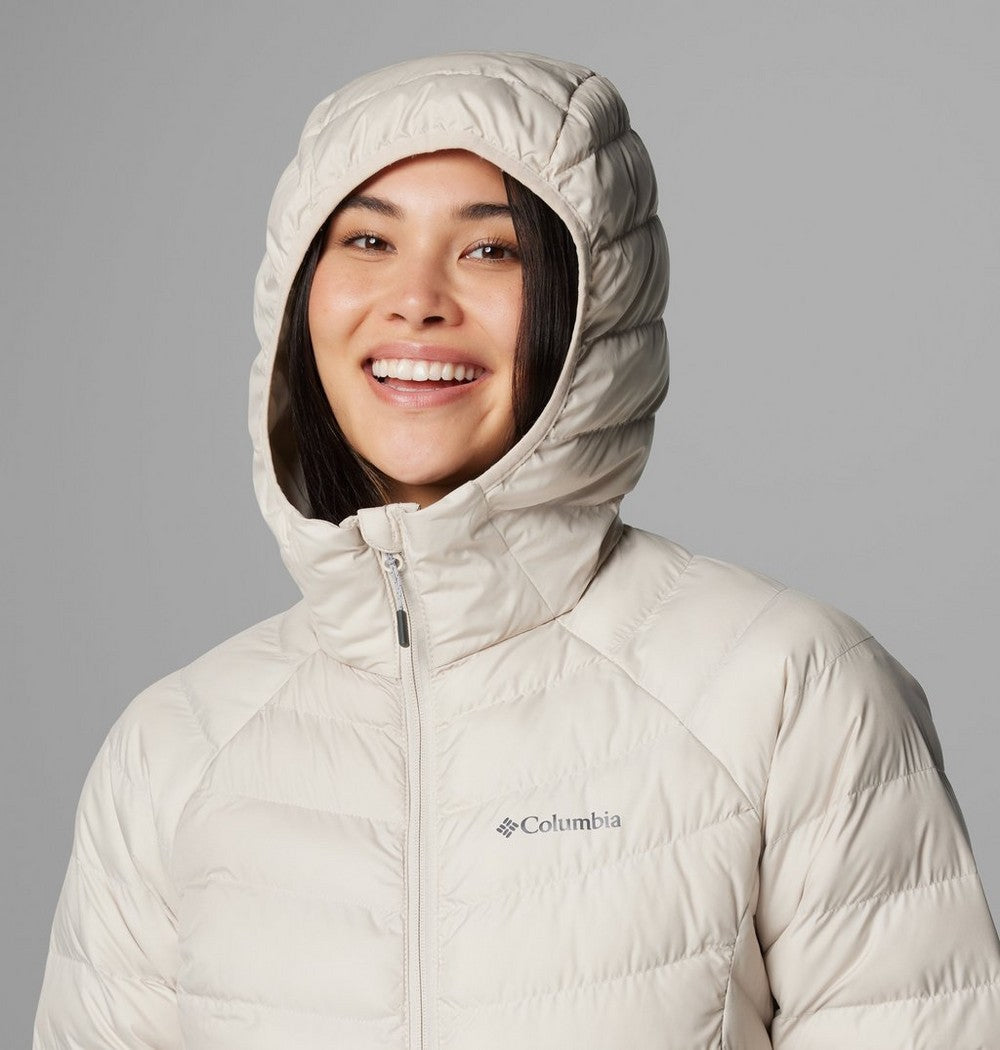 Women's Hooded Puffer Jacket - Navy