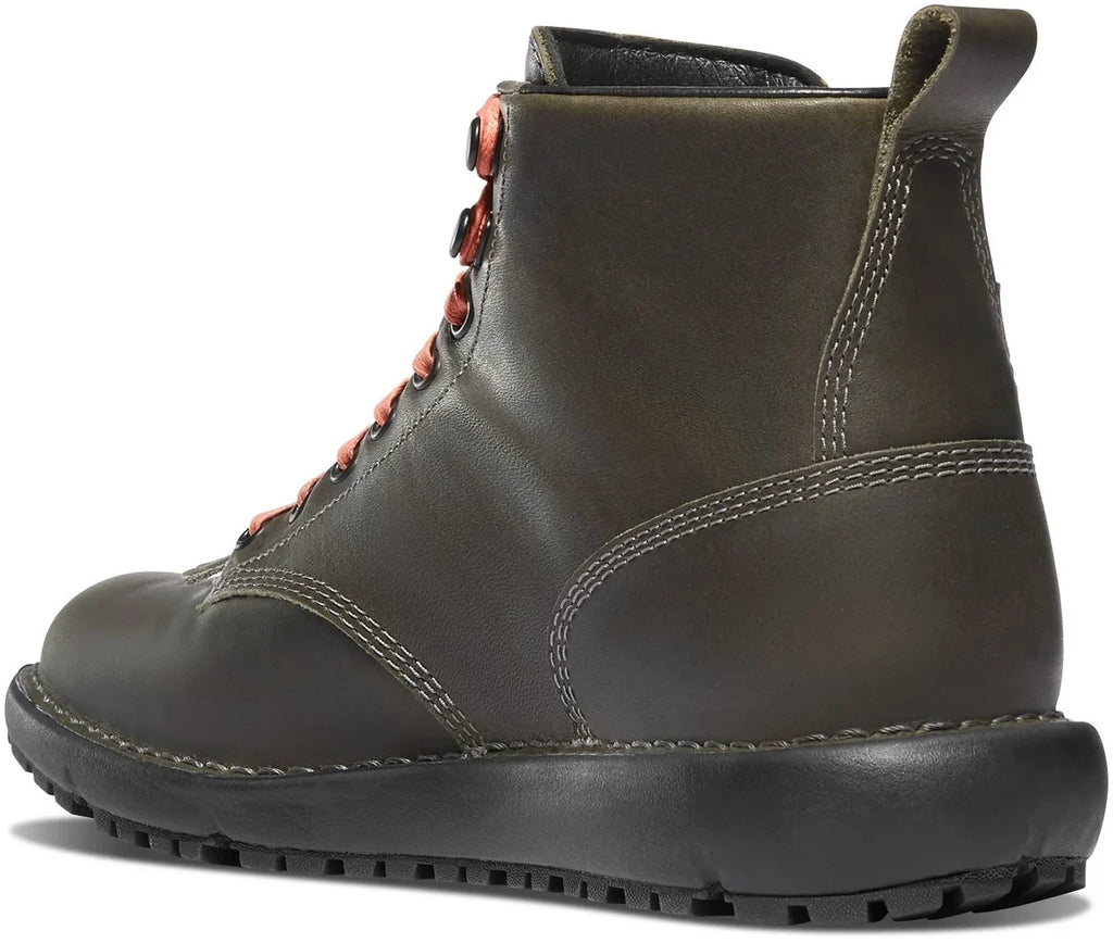 Women's 6-Inch Waterproof Leather Boot - Charcoal
