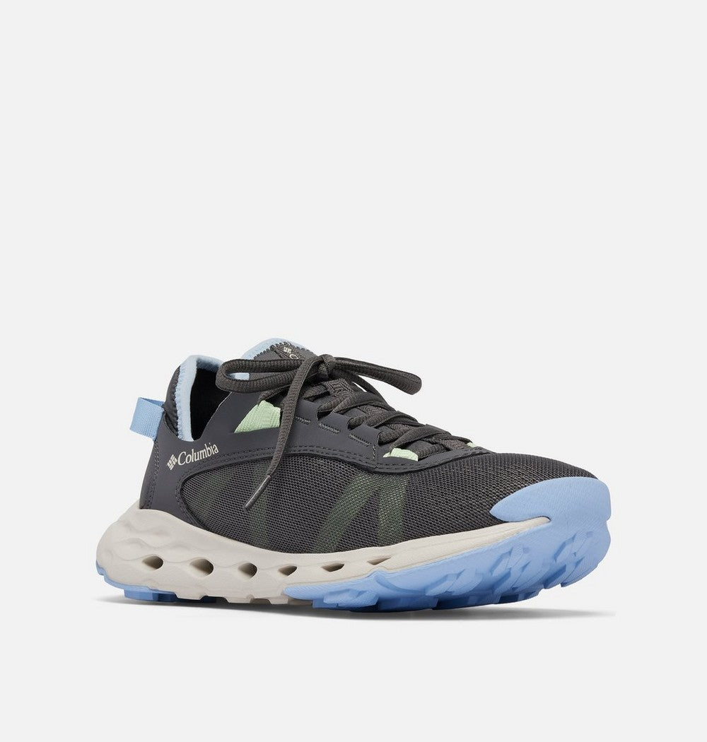 Women's Water Drainage Shoe - Black Gray