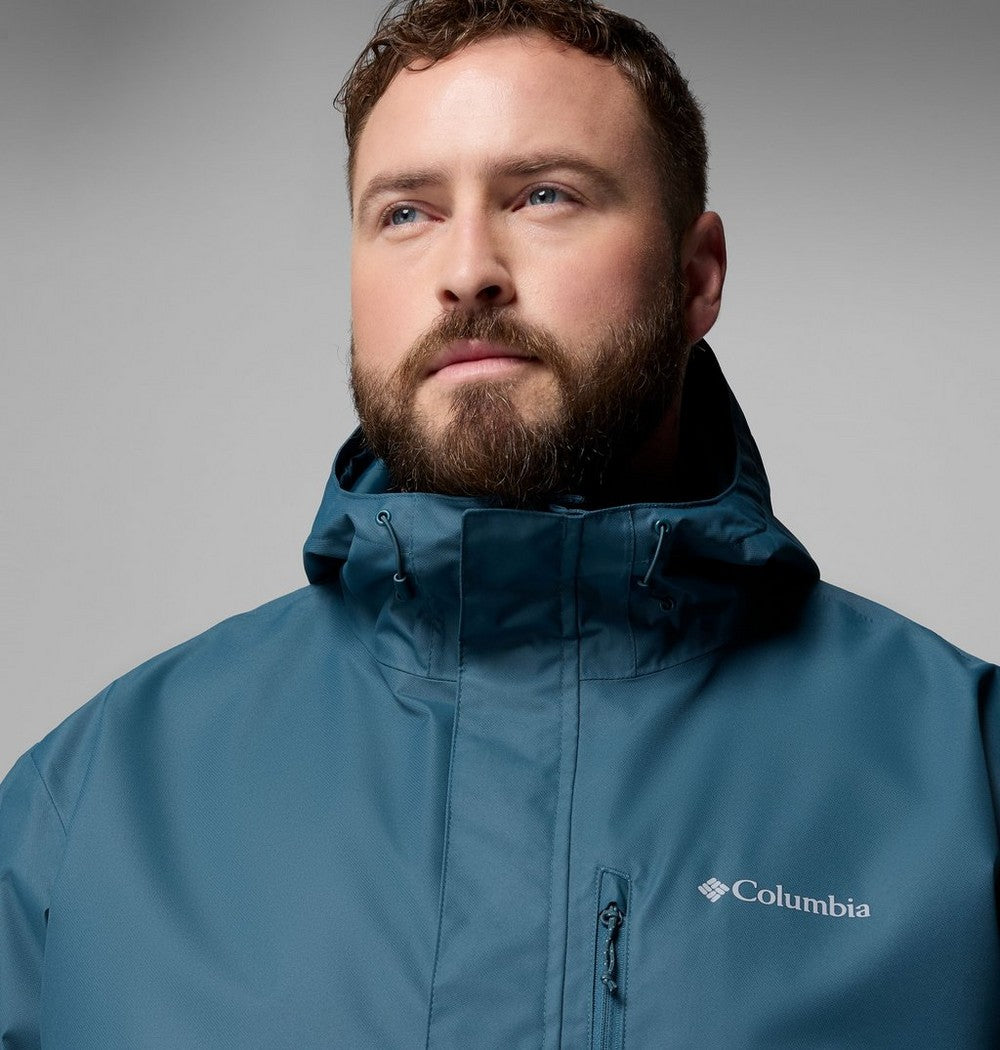 Men's Big Waterproof Rain Jacket - Red