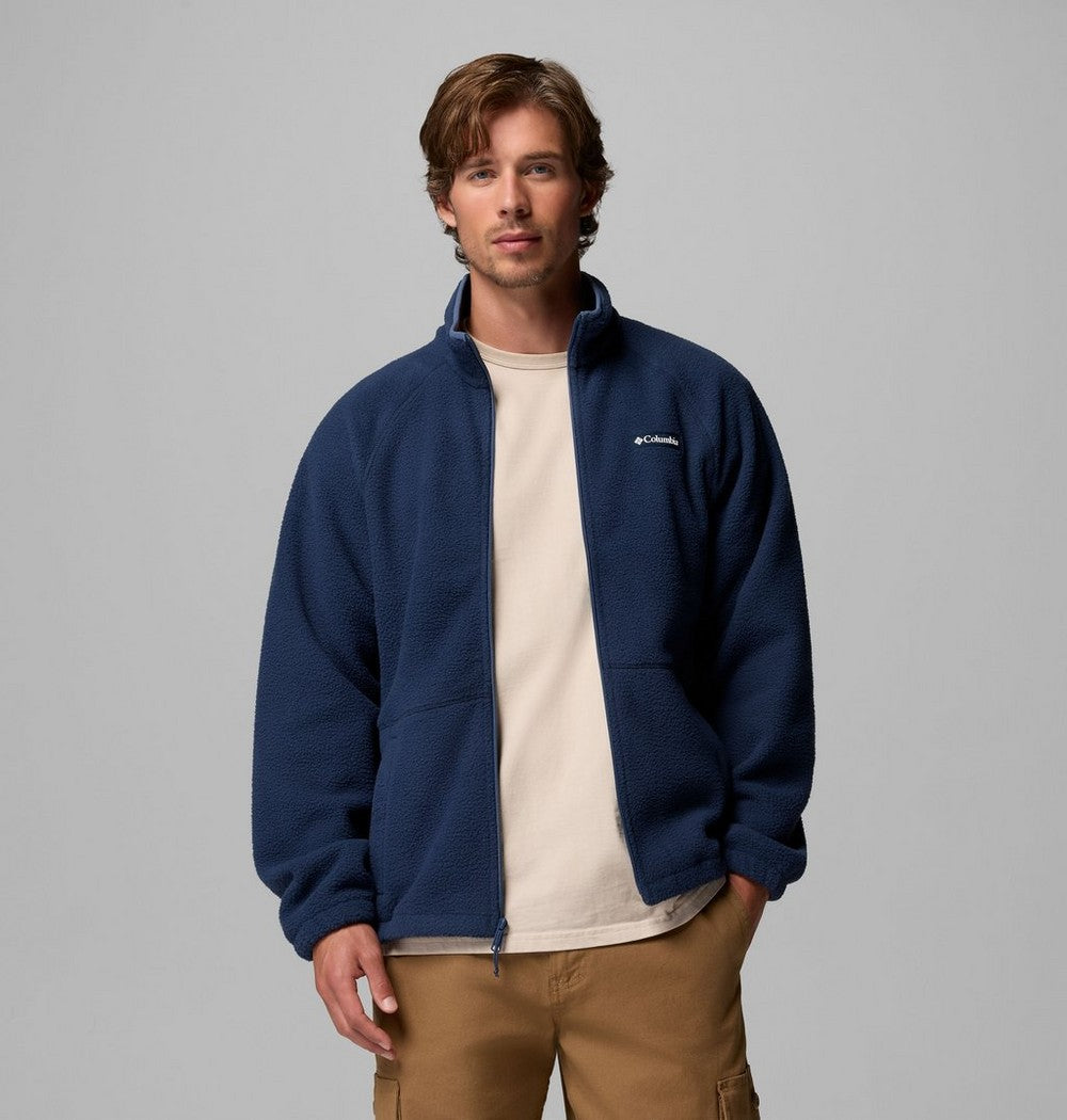 Men's Full-Zip Fleece Jacket - Sage