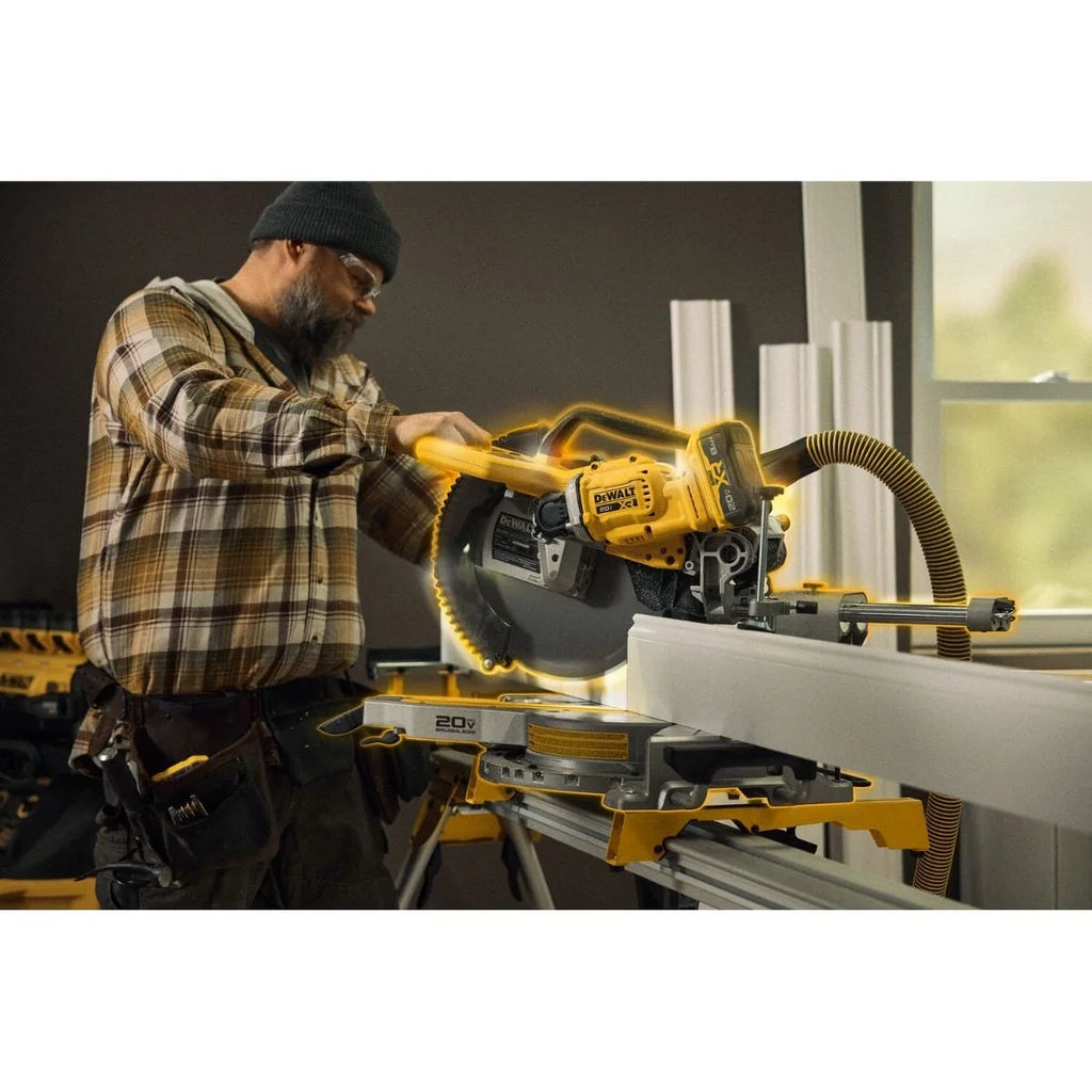20V 12-Inch Double-Bevel Sliding Miter Saw