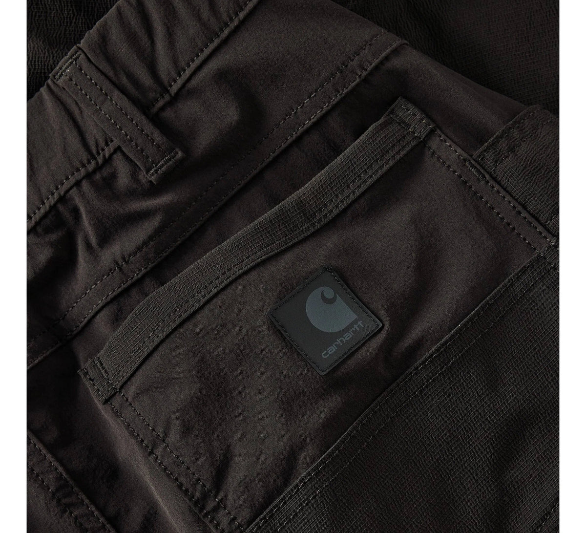 Water-Resistant Tapered Work Pants - Mud Gray