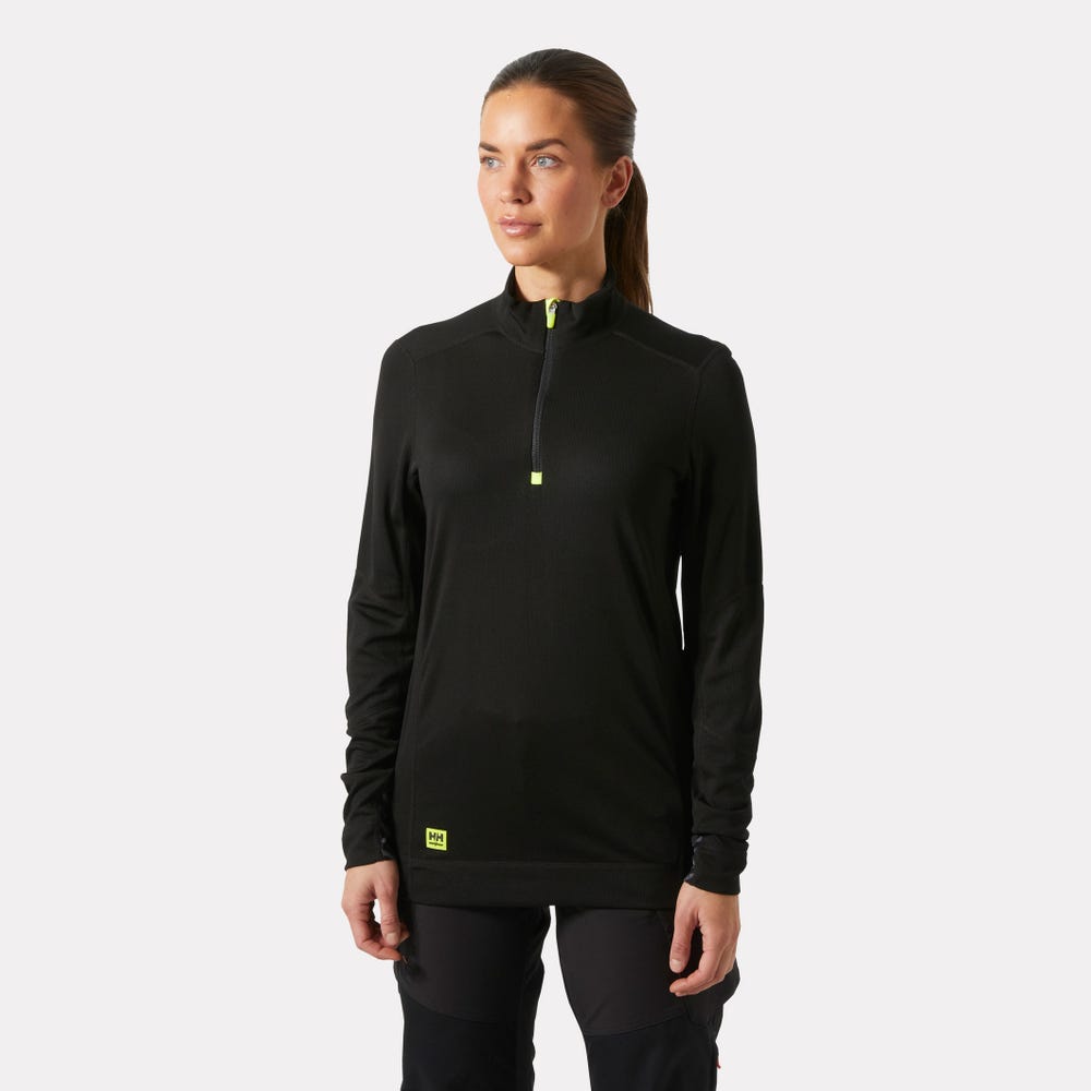 Men's Lightweight Half-Zip Base Layer Top