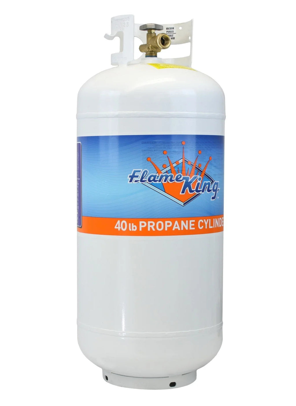Flame King Steel Propane Tank 40 LB With OPD Valve