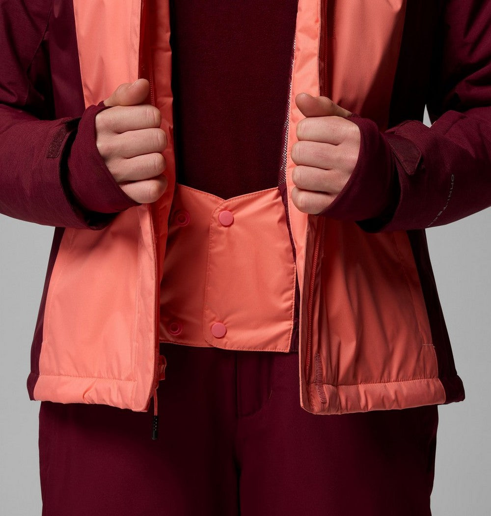 Women's Insulated Ski Jacket - Blue