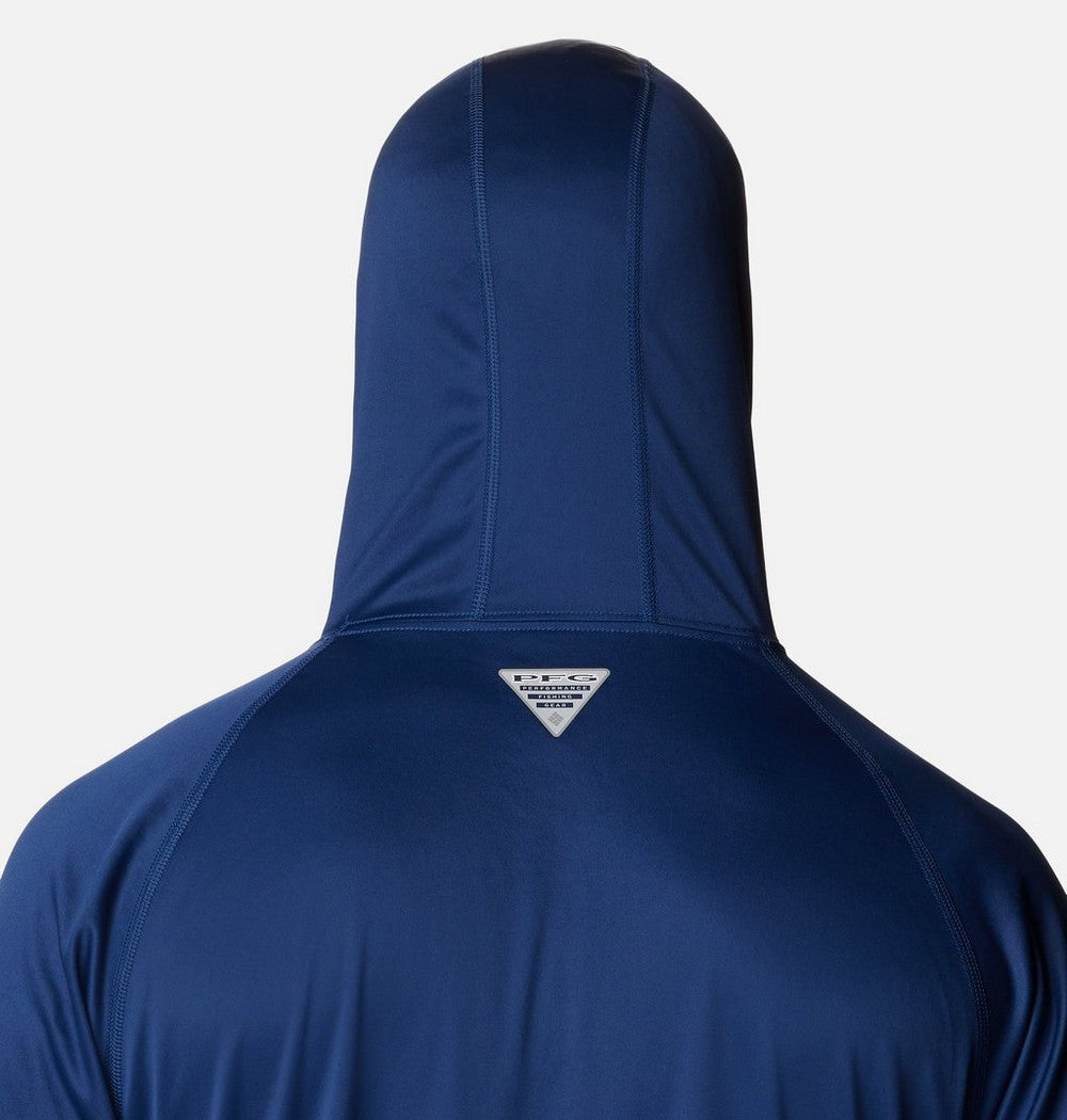 Men's Long-Sleeve Sun Hoodie - Gray