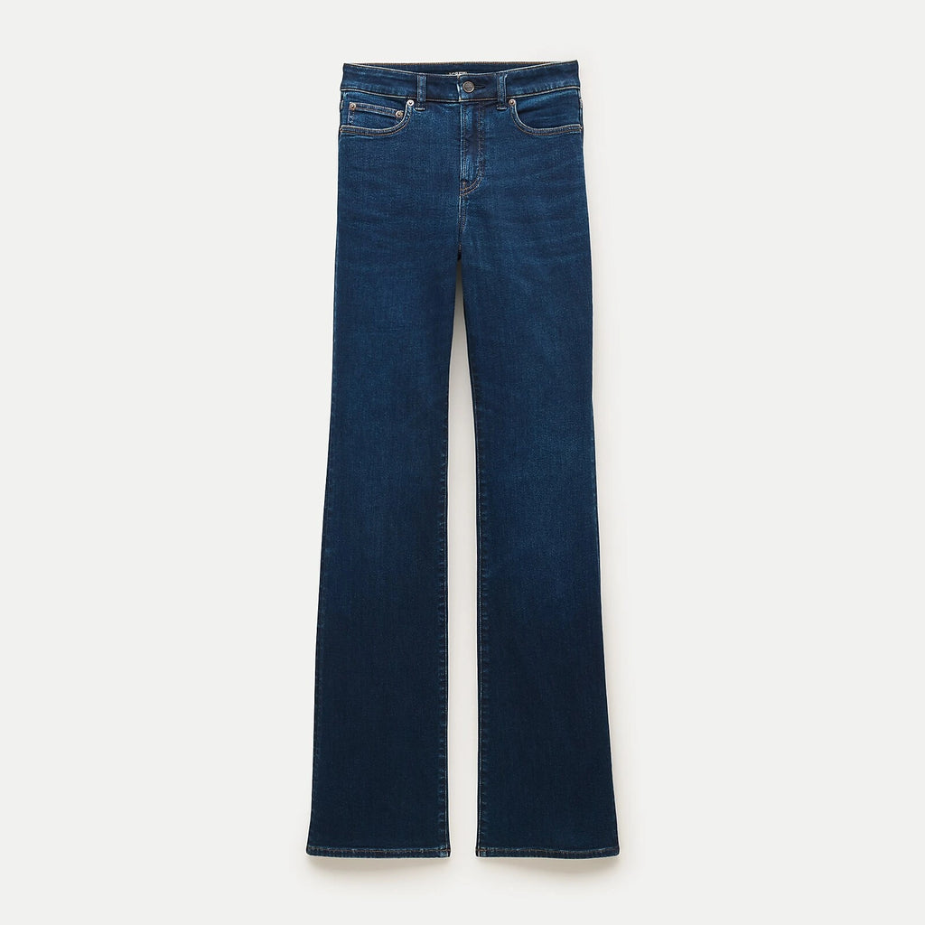 Women's Super-Stretch Bootcut Jeans - Blue