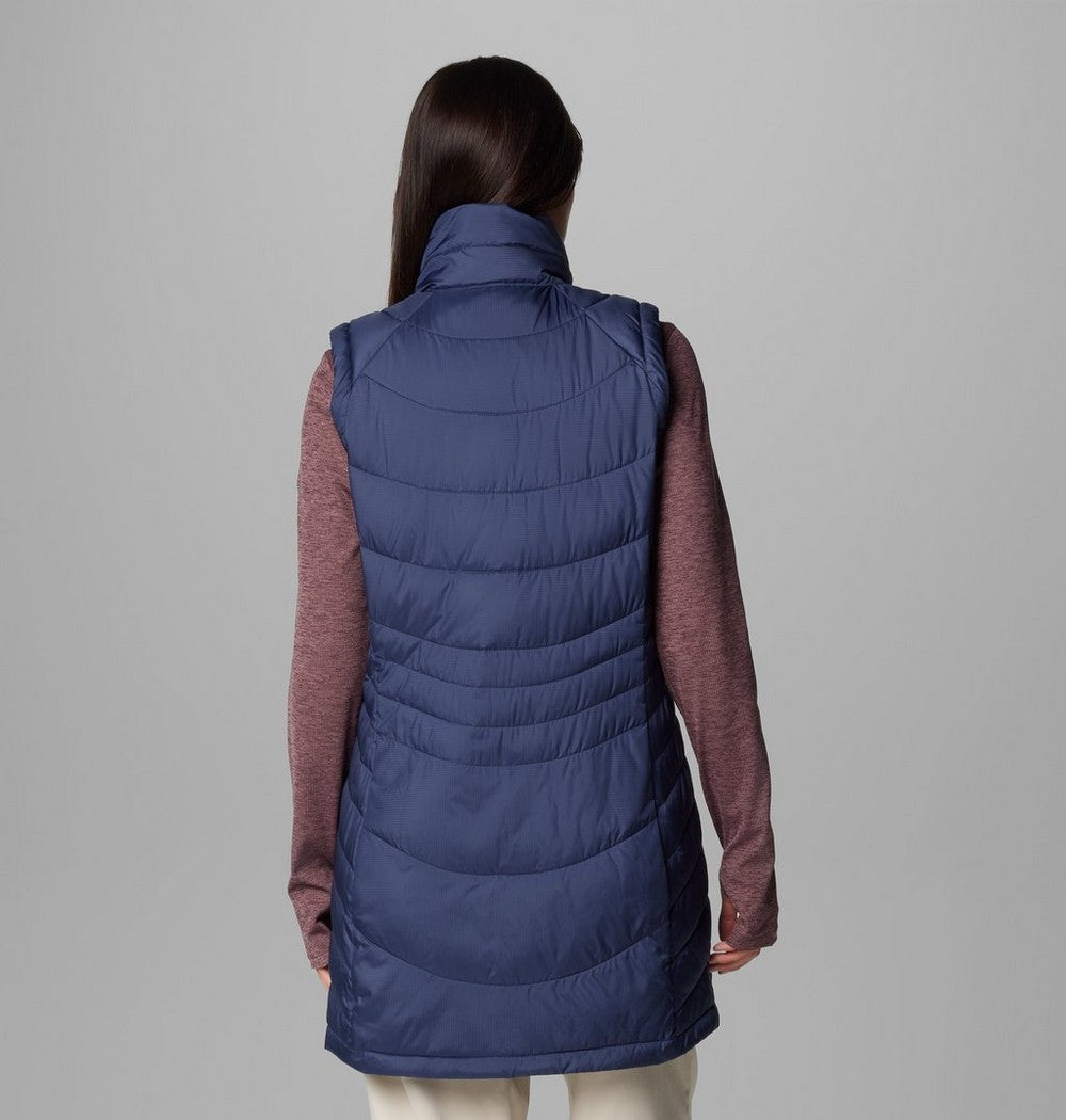 Women's Long Insulated Vest - Sage