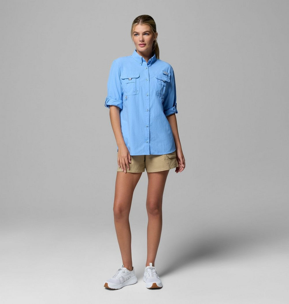 Women's Long Sleeve Fishing Shirt - Pink