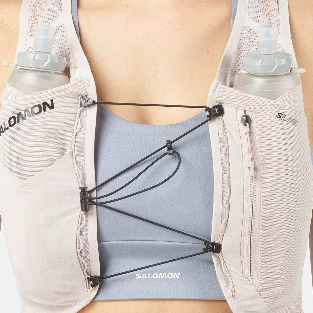 Unisex Running Hydration Vest With Flasks