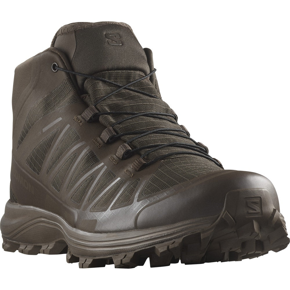 Waterproof Mid-Cut Tactical Boots - Brown